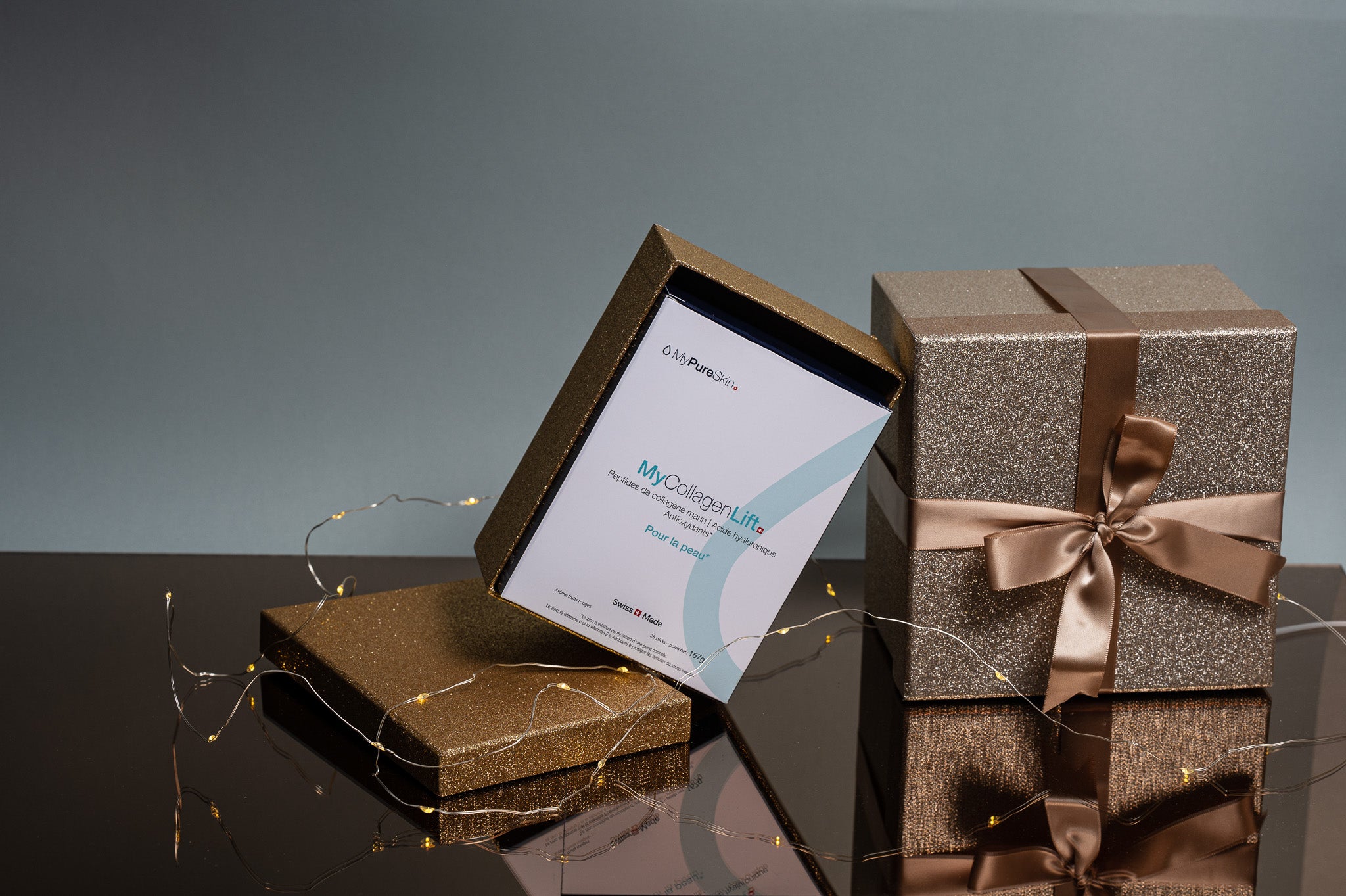 MyCollagenLift drink in gift box 